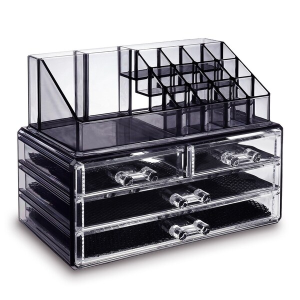 Shop Ikee Design Jewelry and Makeup Organizer Clear Diamond